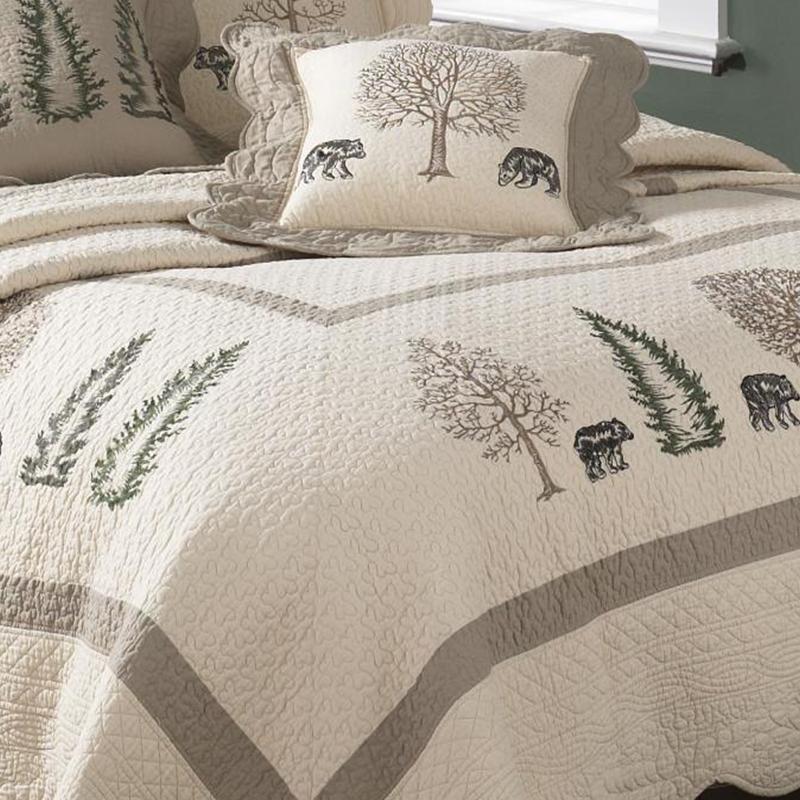 Bear Creek 3-Piece Cotton Quilt Set Quilt Sets By Donna Sharp