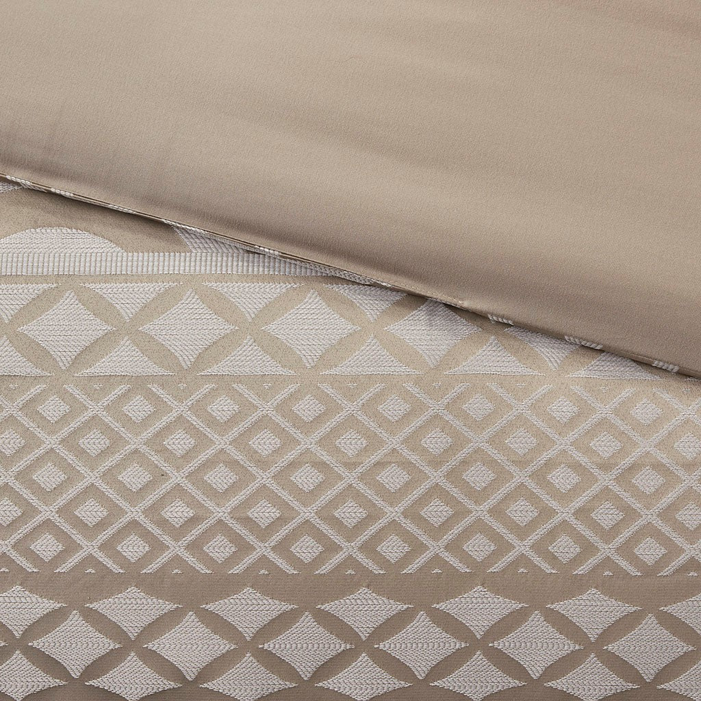 Carina 7 Piece Jacquard Comforter Set