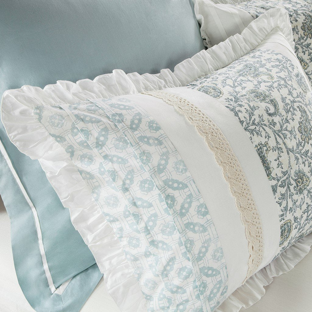 Dawn Blue 9-Piece Comforter Set Comforter Sets By Olliix/JLA HOME (E & E Co., Ltd)