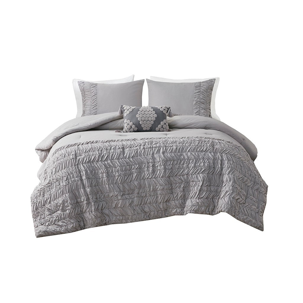 Doreen 4 Piece Cotton Comforter Set