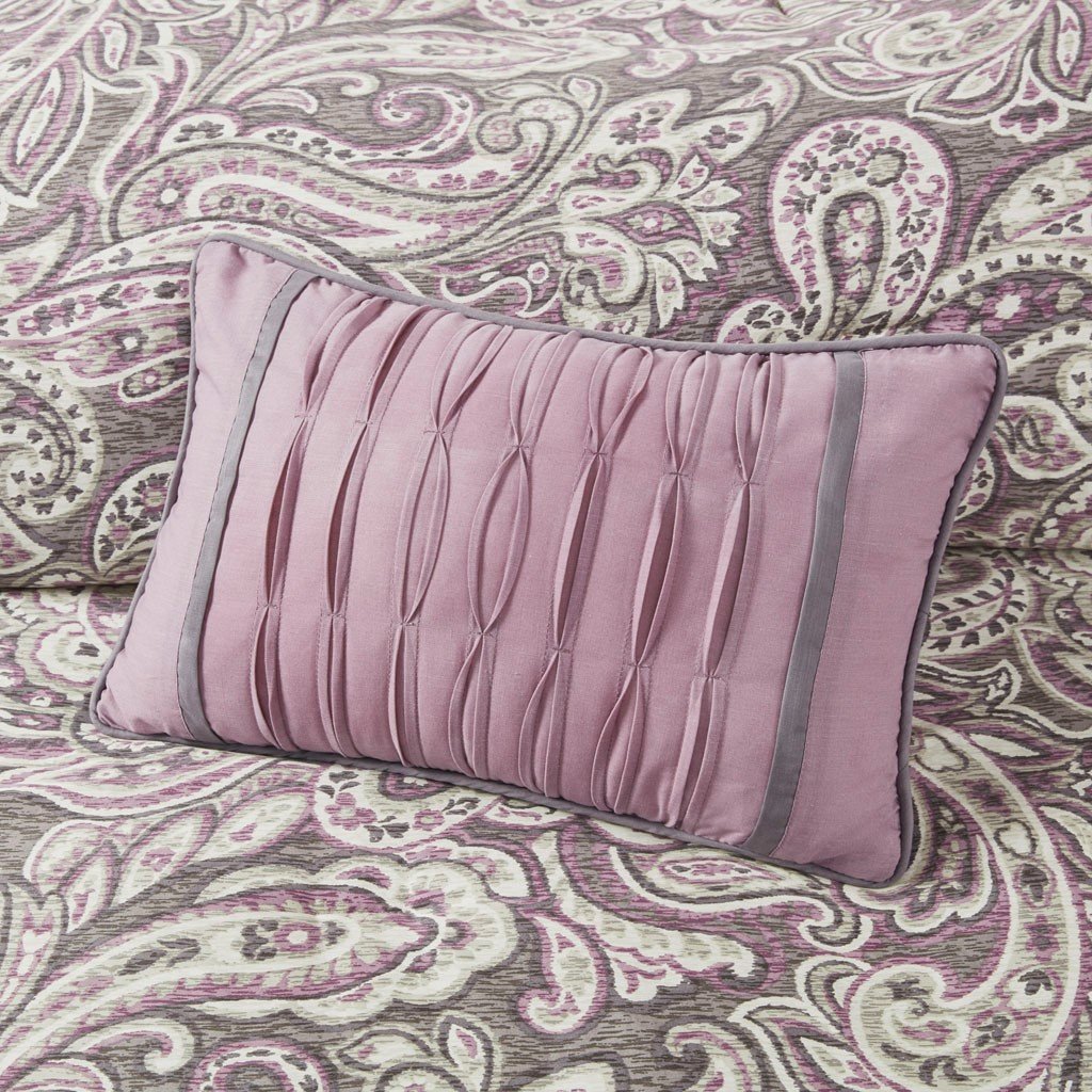 Gabby Purple 7-Piece Comforter Set Comforter Sets By Olliix/JLA HOME (E & E Co., Ltd)