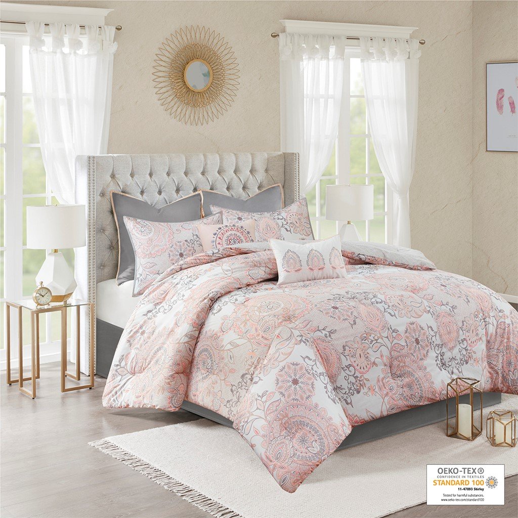 Arizona Blush 8-Piece Comforter Set Comforter Sets By Olliix/JLA HOME (E & E Co., Ltd)