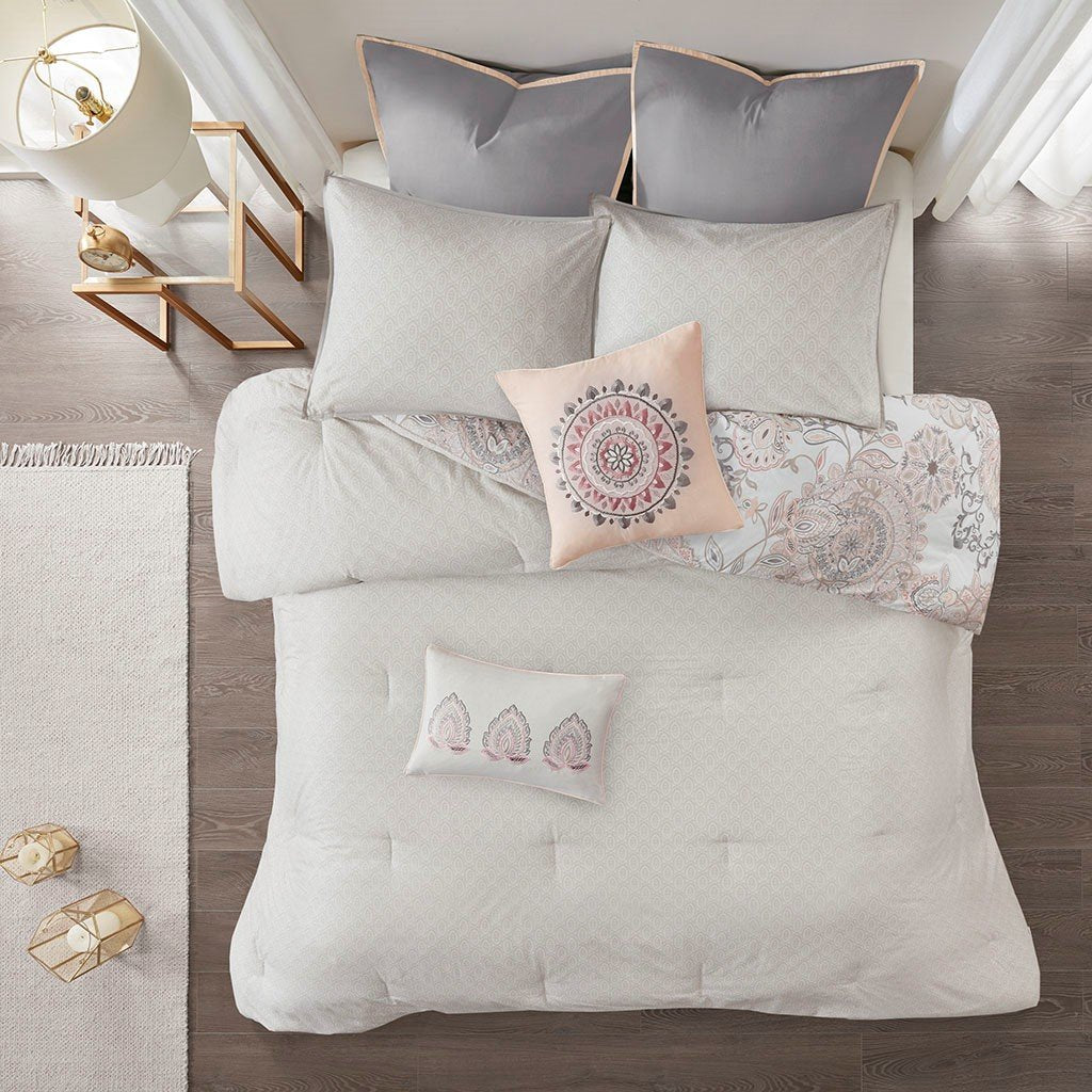 Arizona Blush 8-Piece Comforter Set Comforter Sets By Olliix/JLA HOME (E & E Co., Ltd)