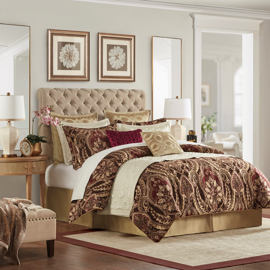 Julius 4 Piece Comforter Set