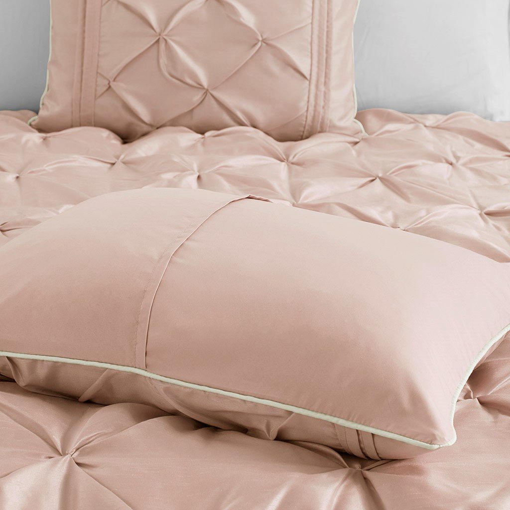 Laurel Blush 7-Piece Comforter Set Comforter Sets By Olliix/JLA HOME (E & E Co., Ltd)