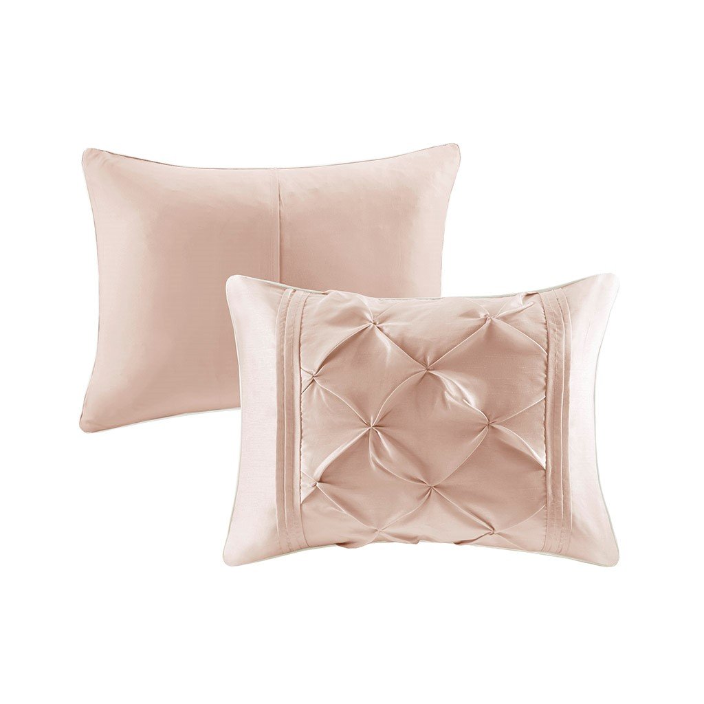 Laurel Blush 7-Piece Comforter Set Comforter Sets By Olliix/JLA HOME (E & E Co., Ltd)