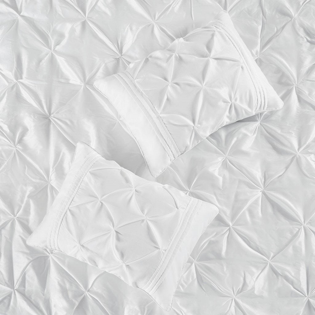 Laurel White 7-Piece Comforter Set Comforter Sets By Olliix/JLA HOME (E & E Co., Ltd)