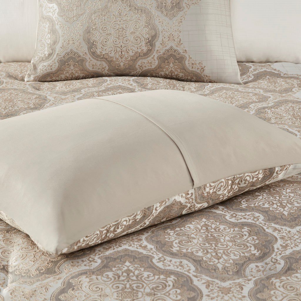 Mariella Ivory 7-Piece Comforter Set Comforter Sets By Olliix/JLA HOME (E & E Co., Ltd)