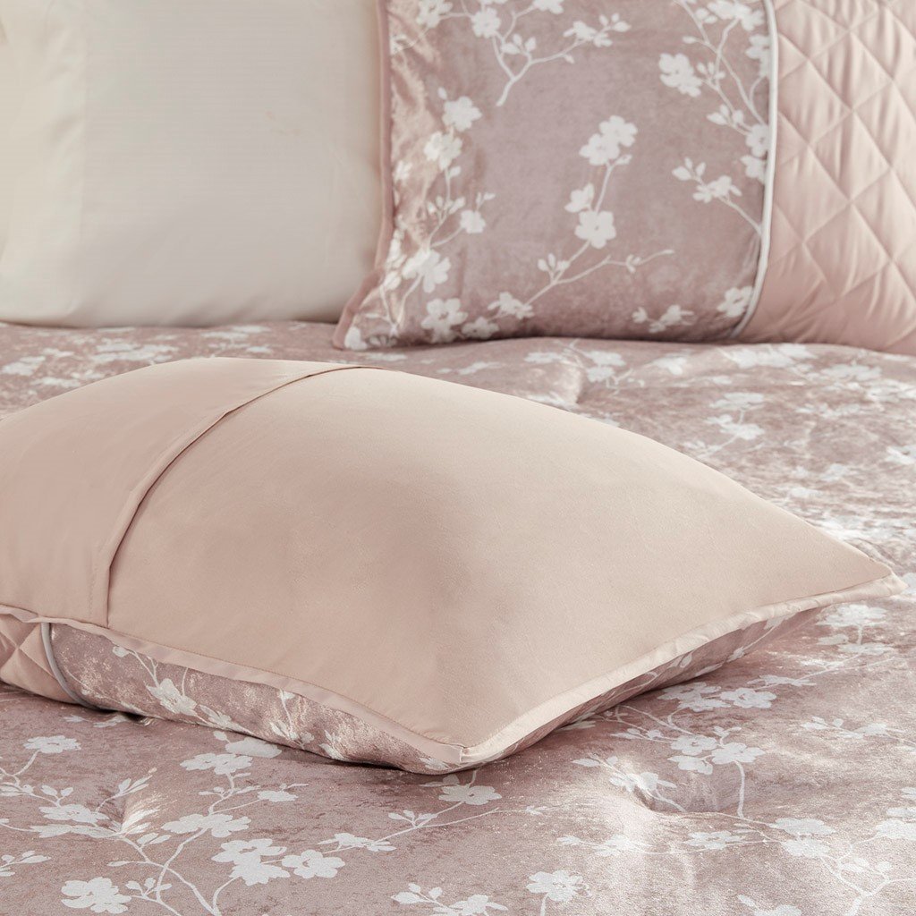 Marling Blush 7-Piece Comforter Set Comforter Sets By Olliix/JLA HOME (E & E Co., Ltd)