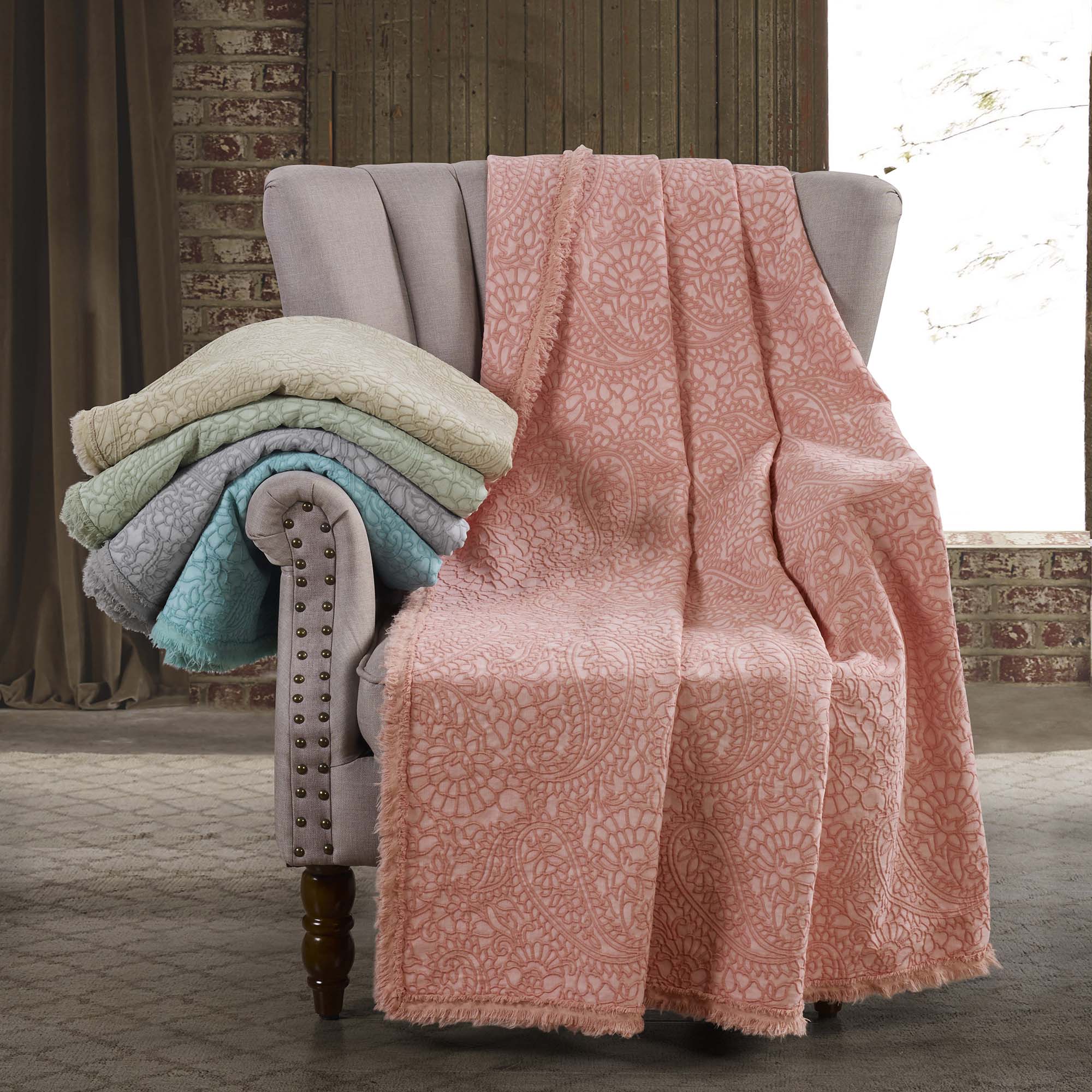 Paisley Mink Throw Throws By Donna Sharp