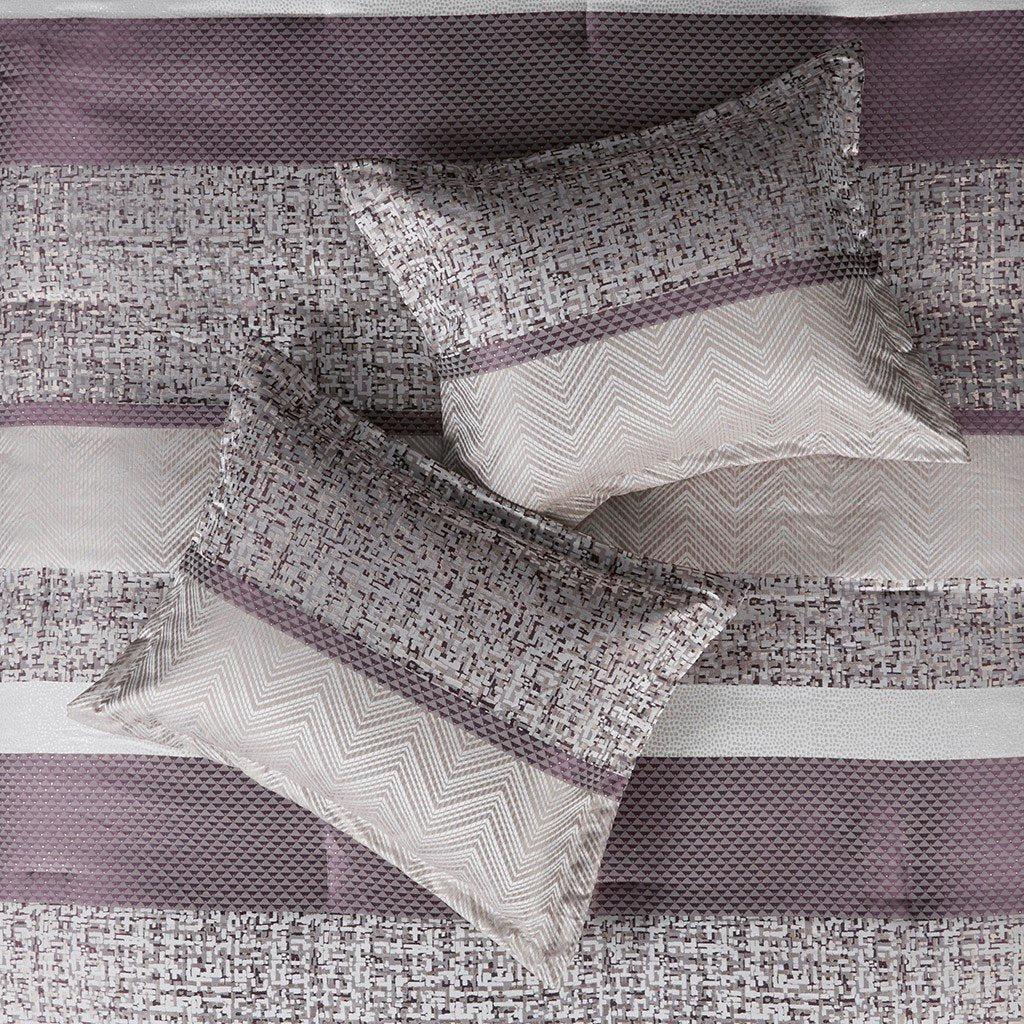 Rhapsody Purple 7-Piece Comforter Set Comforter Sets By Olliix/JLA HOME (E & E Co., Ltd)