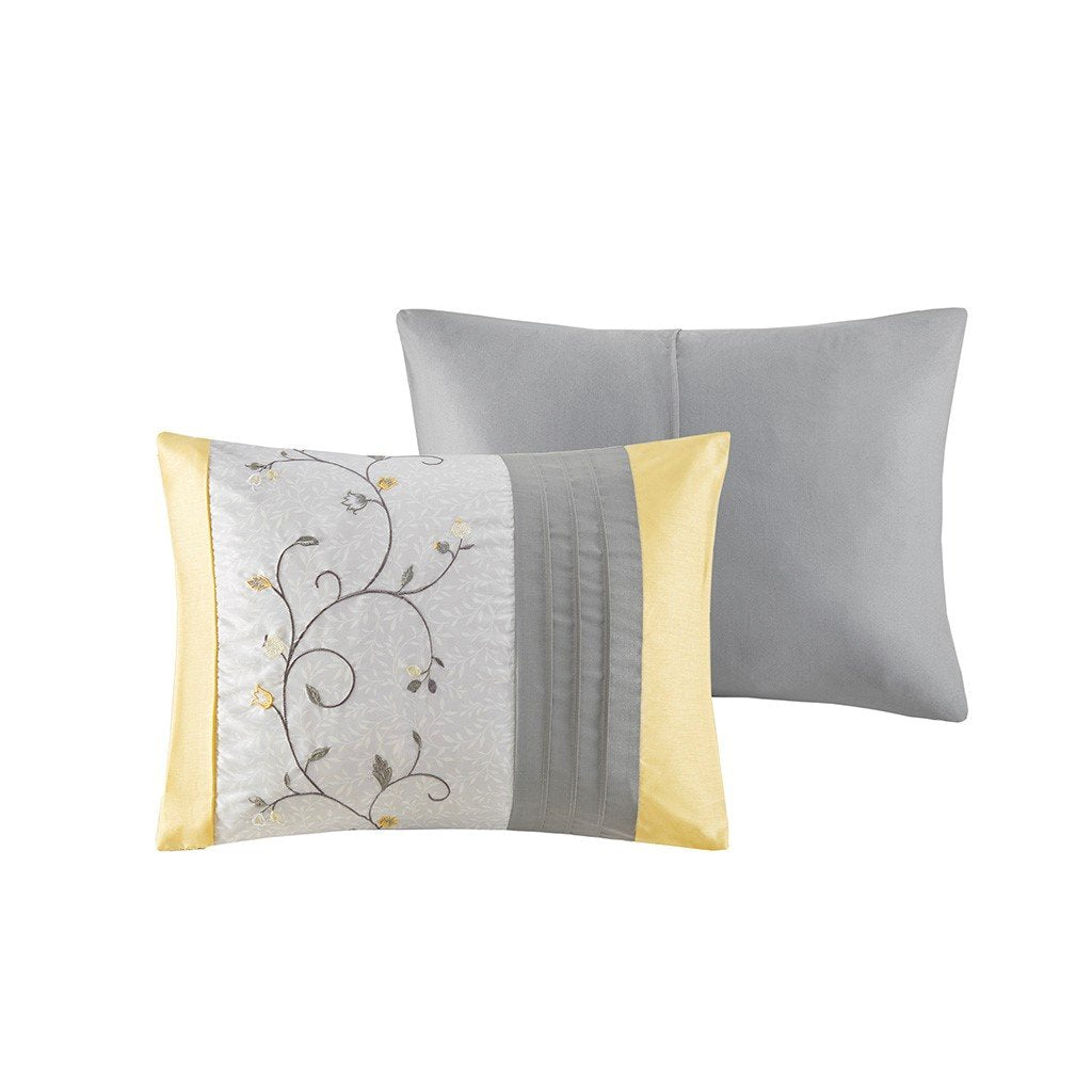 Serene Yellow 7-Piece Comforter Set Comforter Sets By Olliix/JLA HOME (E & E Co., Ltd)