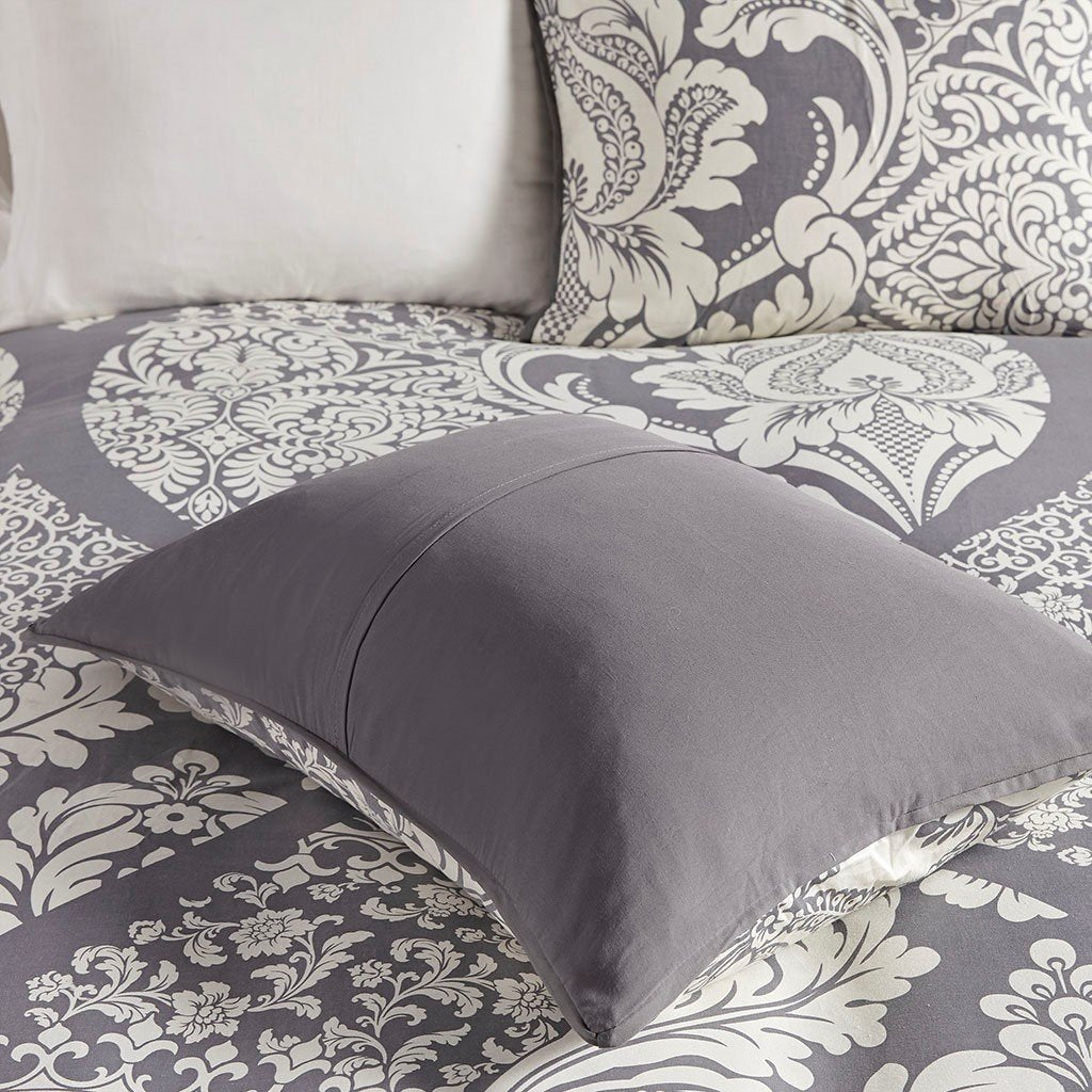 Vienna Grey 7-Piece Comforter Set Comforter Sets By Olliix/JLA HOME (E & E Co., Ltd)