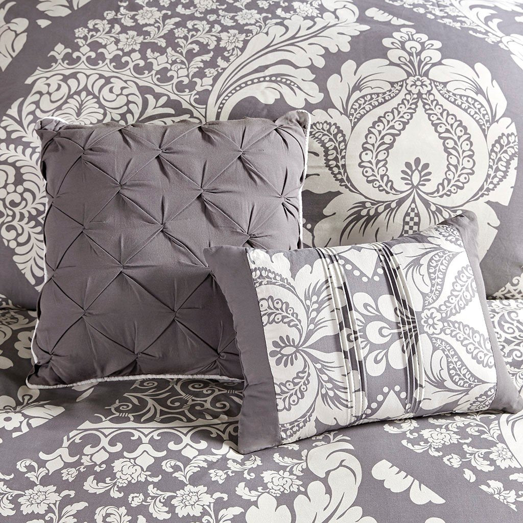 Vienna Grey 7-Piece Comforter Set Comforter Sets By Olliix/JLA HOME (E & E Co., Ltd)