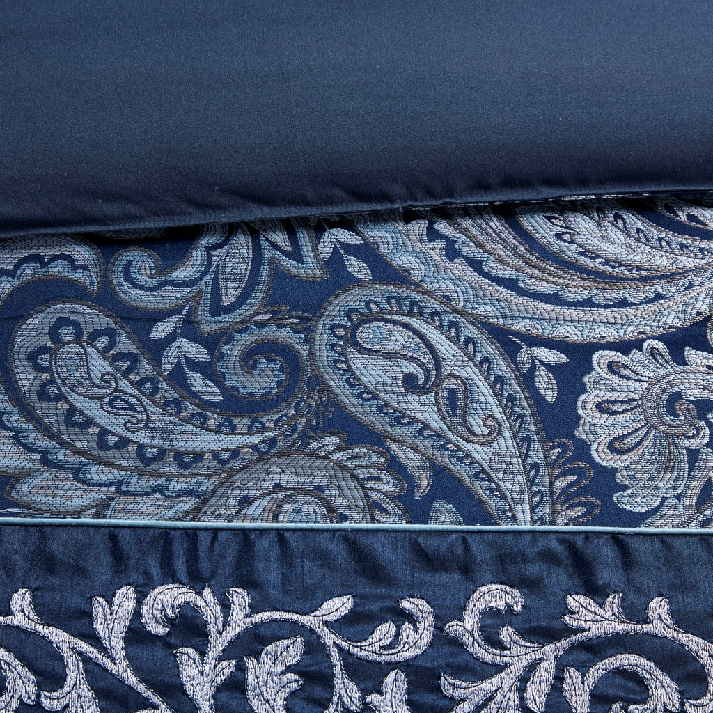 Whitney 7 Piece Jacquard Comforter Set