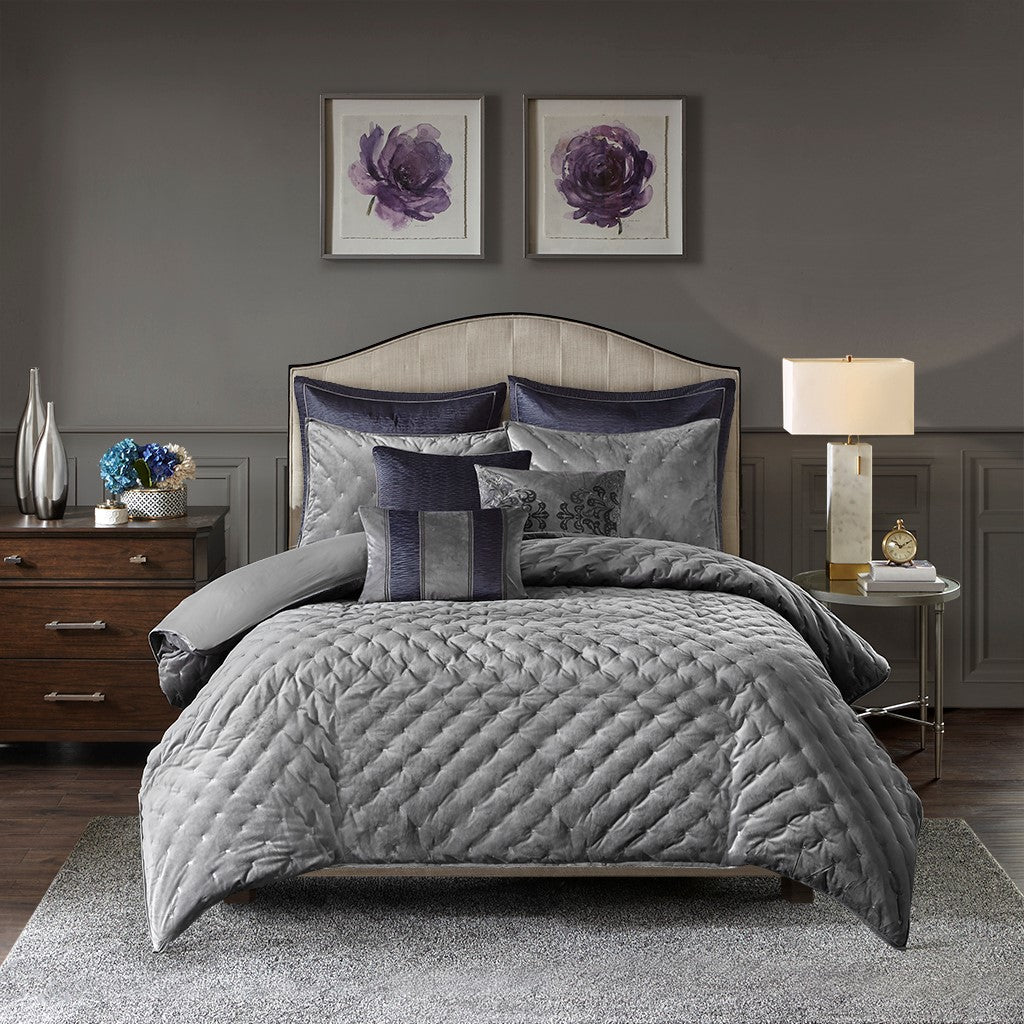 Sophisticate Velvet Comforter Set