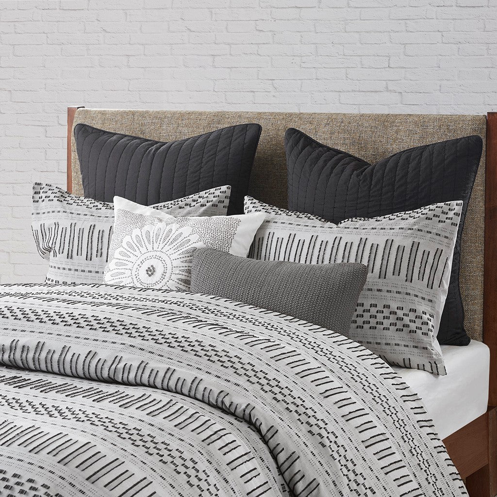 Rhea Cotton Jacquard Duvet Cover Mini Set