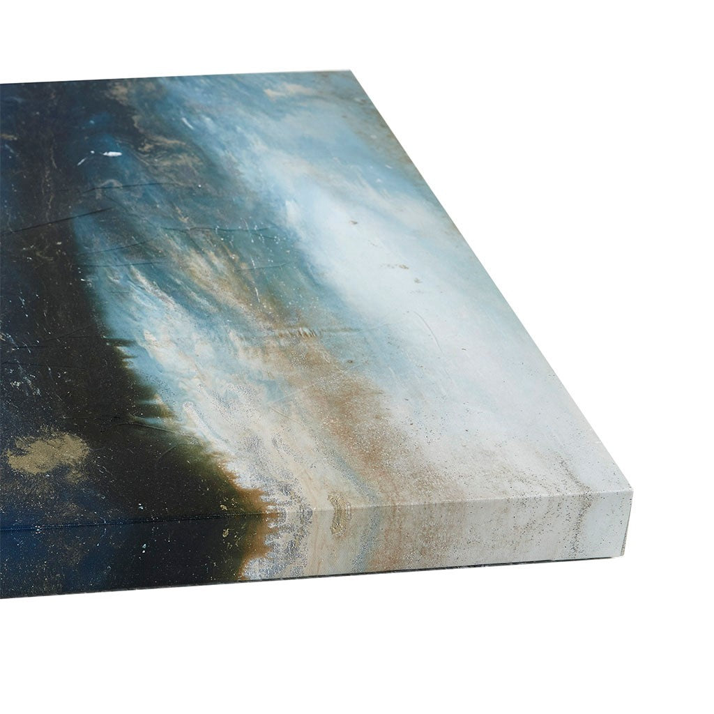 Rolling Waves Gel Coated Canvas-Set of Three