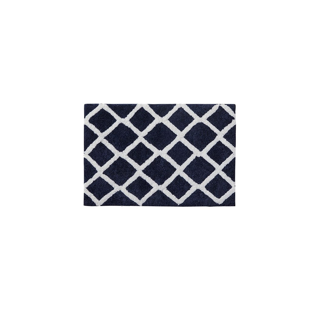 Bittman Reversible High Pile Tufted Bath Rug