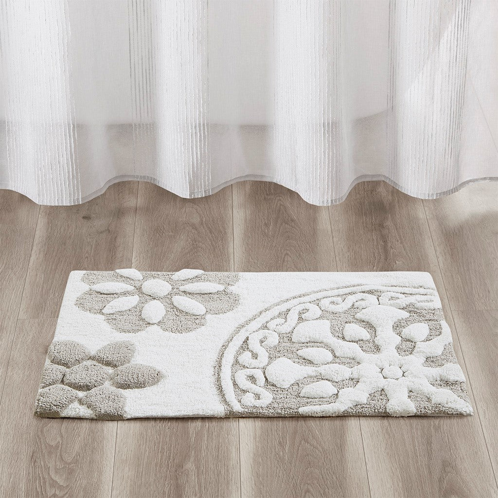 Casablanca Medallion Cotton Tufted Rug