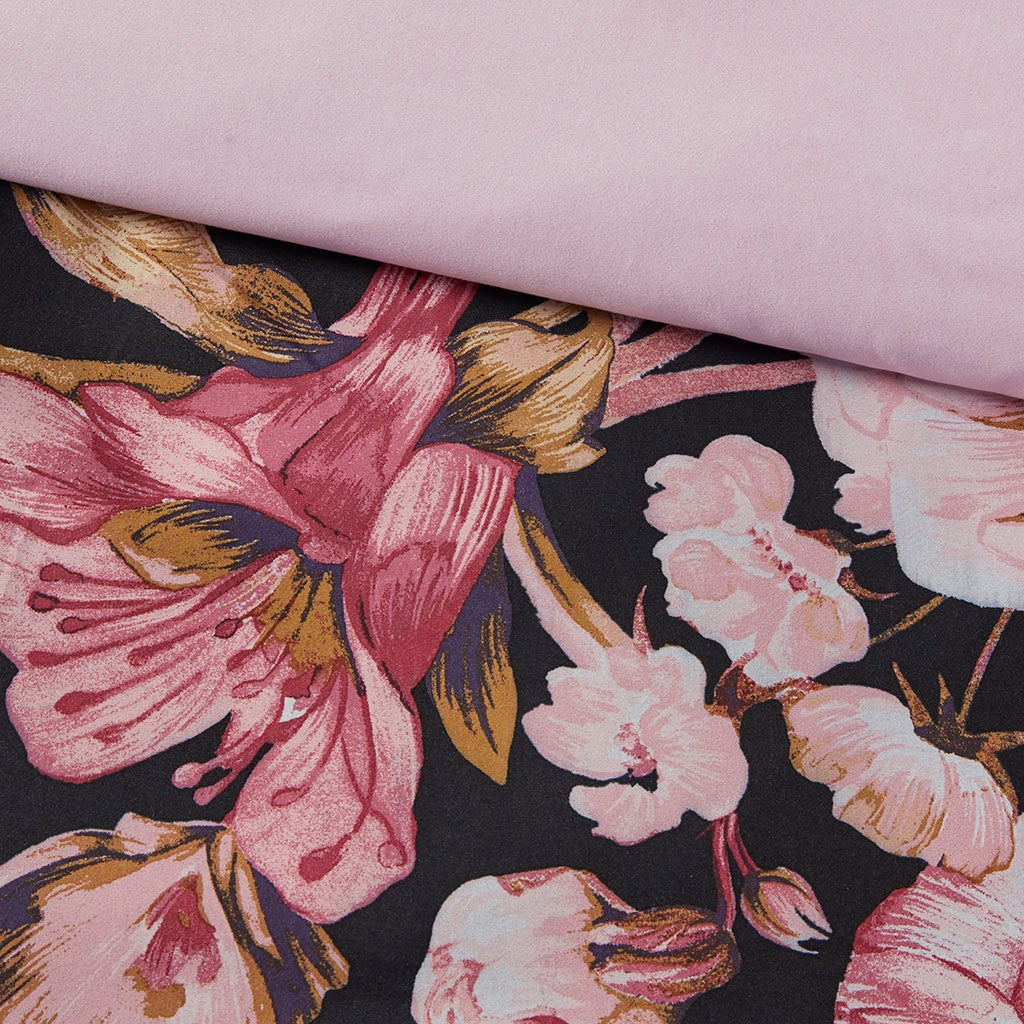 Gabriella Floral Printed Duvet Cover Set