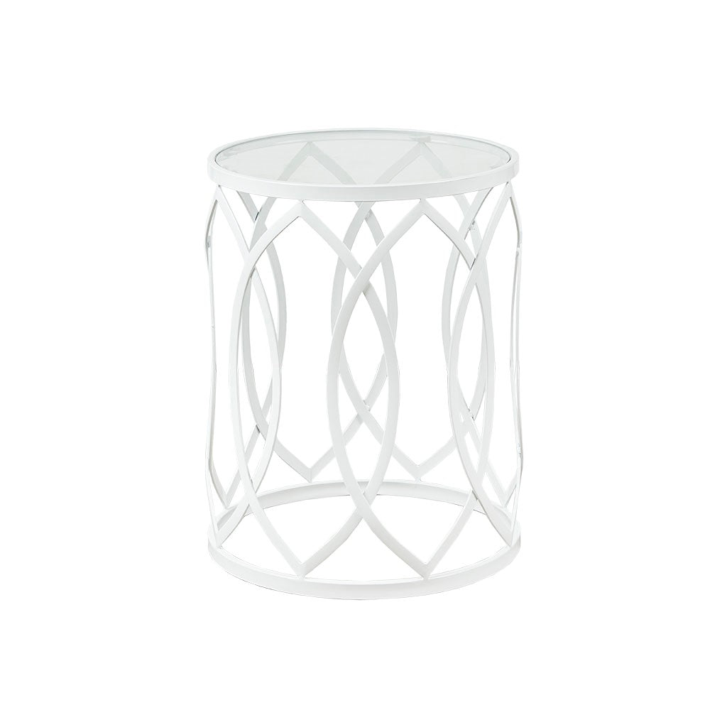 Arlo Metal Eyelet Accent Table