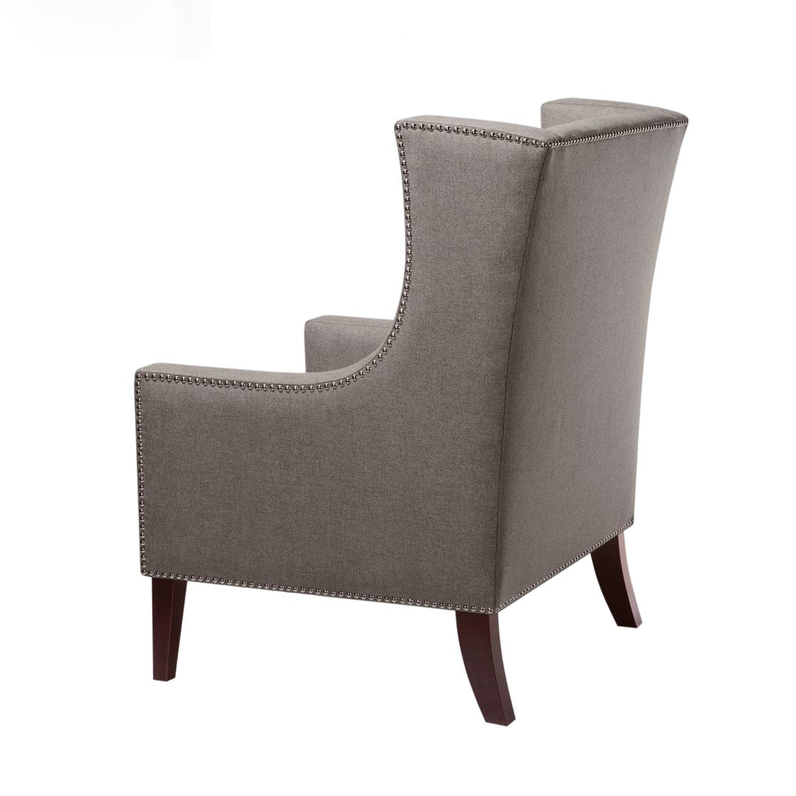 Barton Gray Wing Chair