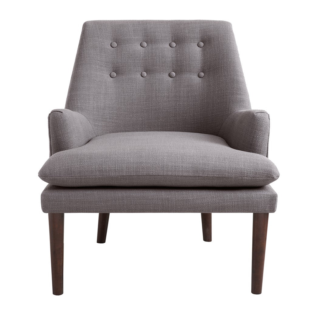 Taylor Mid-Century Grey Accent Chair