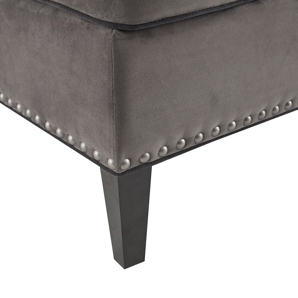 Dexter Grey Armless Shelter Chair