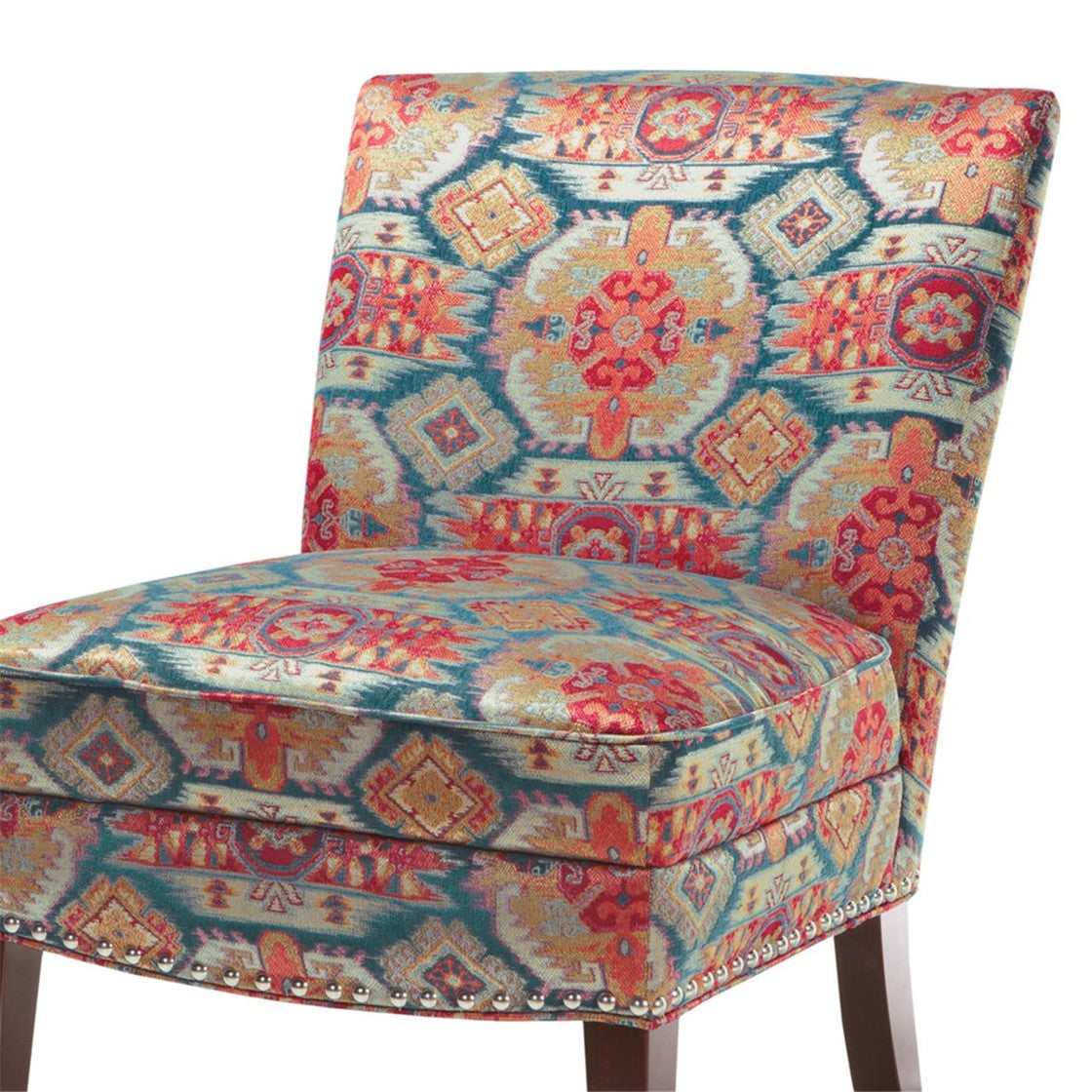 Hayden Slipper Red Accent Chair