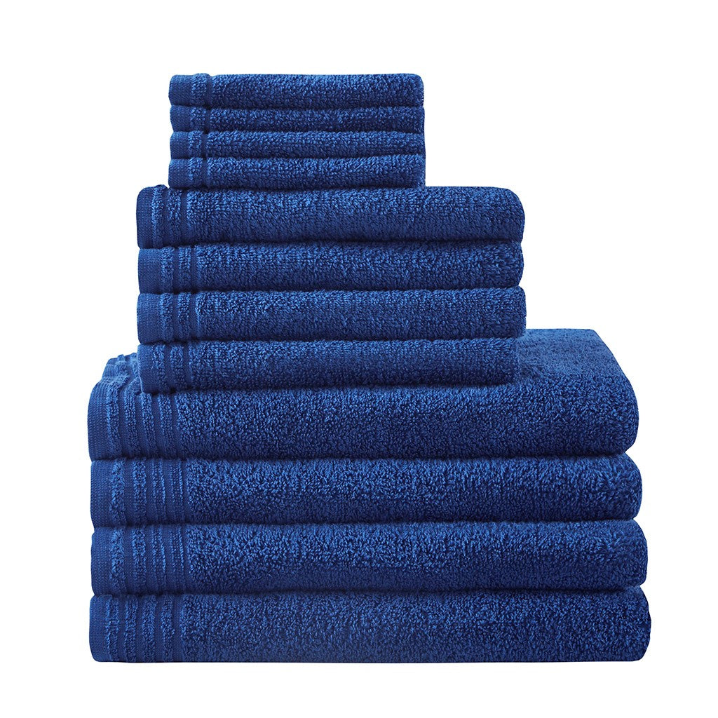 Big Bundle 100% Cotton 12 Piece Bath Towel Set