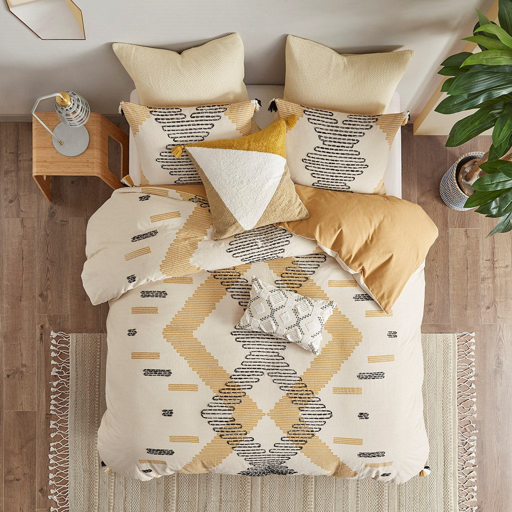 Arizona 3 Piece Cotton Duvet Cover Set