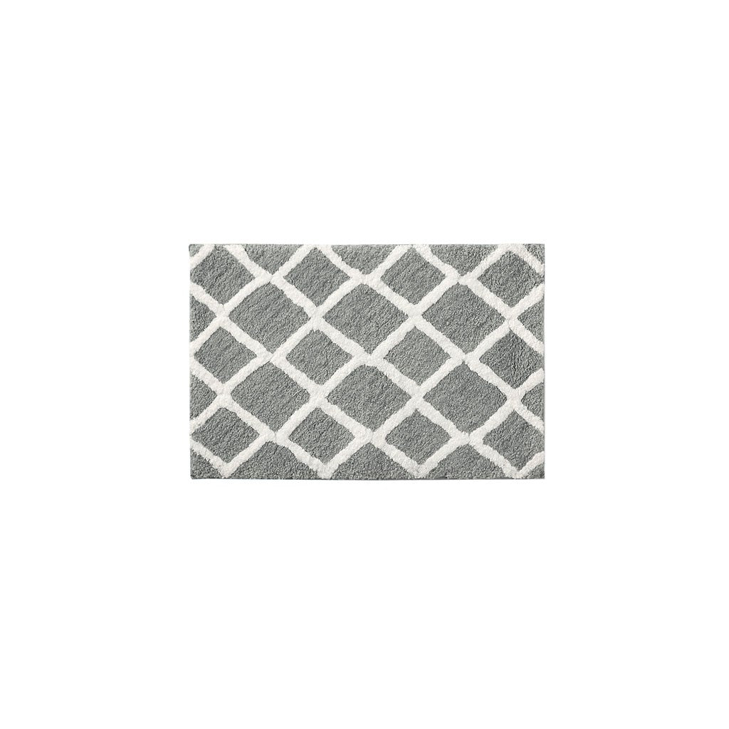 Bittman Reversible High Pile Tufted Bath Rug