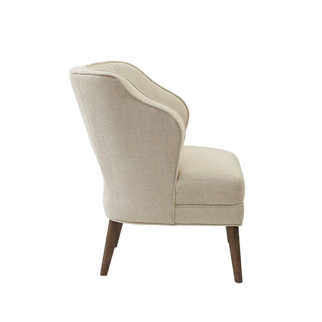 Cody Open Back Cream Accent Chair