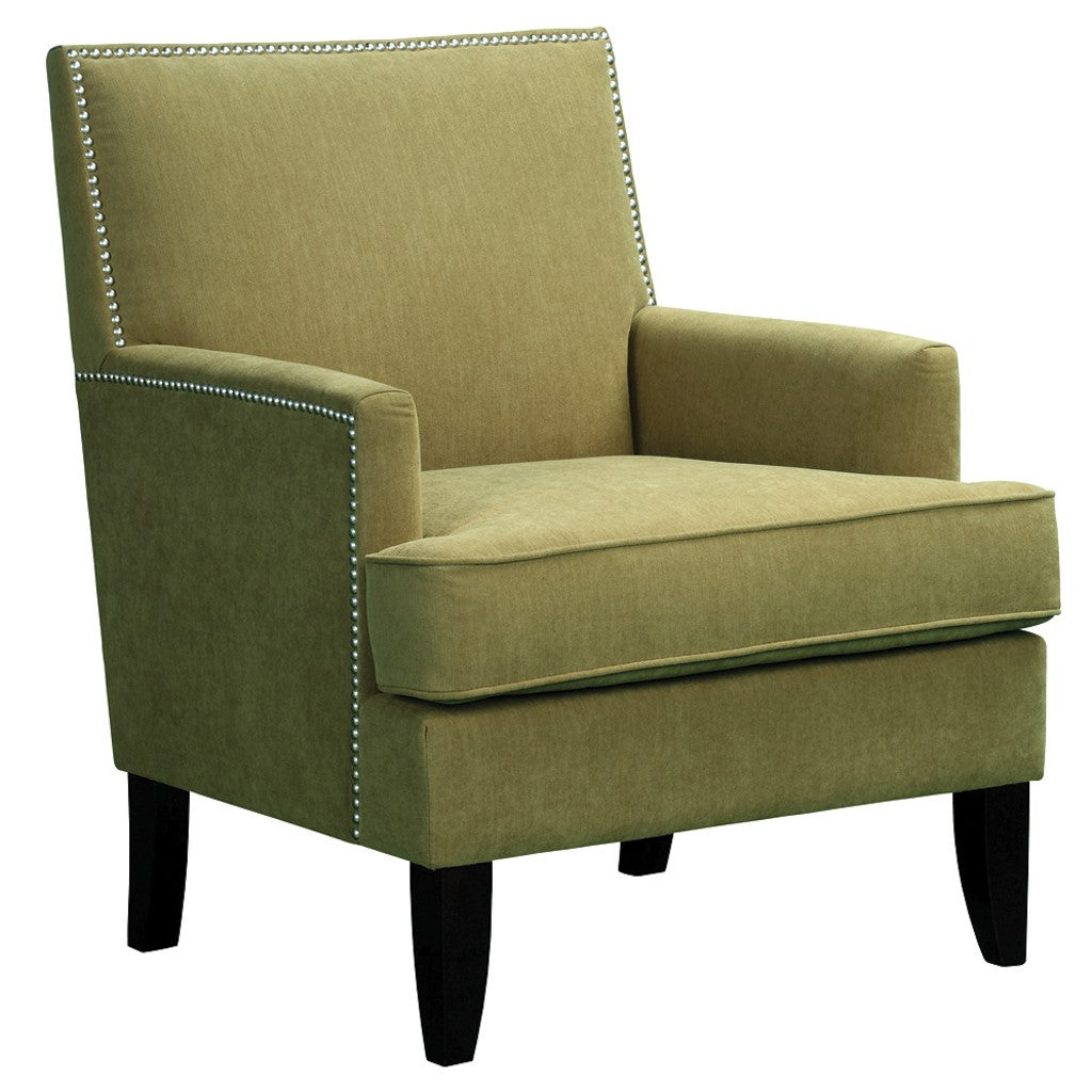 Colton Track Arm Green Club Chair