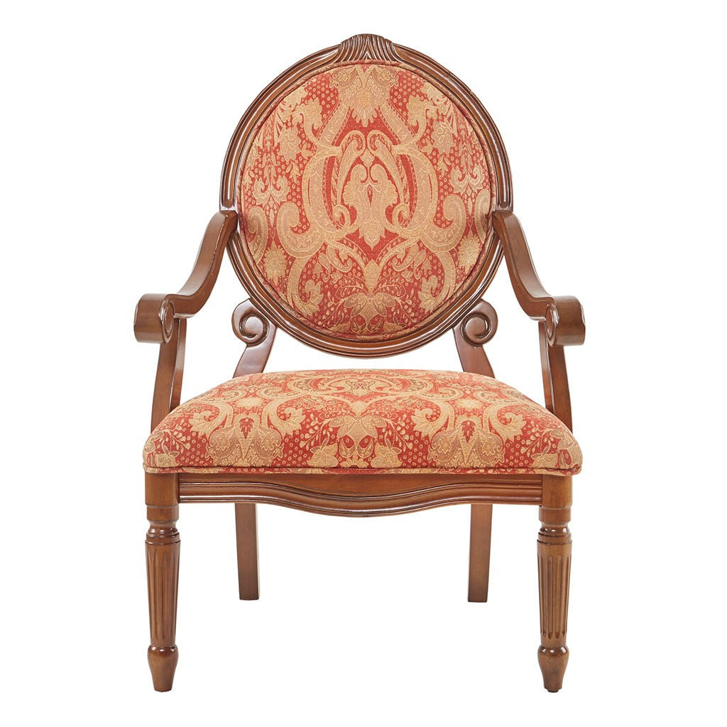 Brentwood Exposed Red Wood Arm Chair