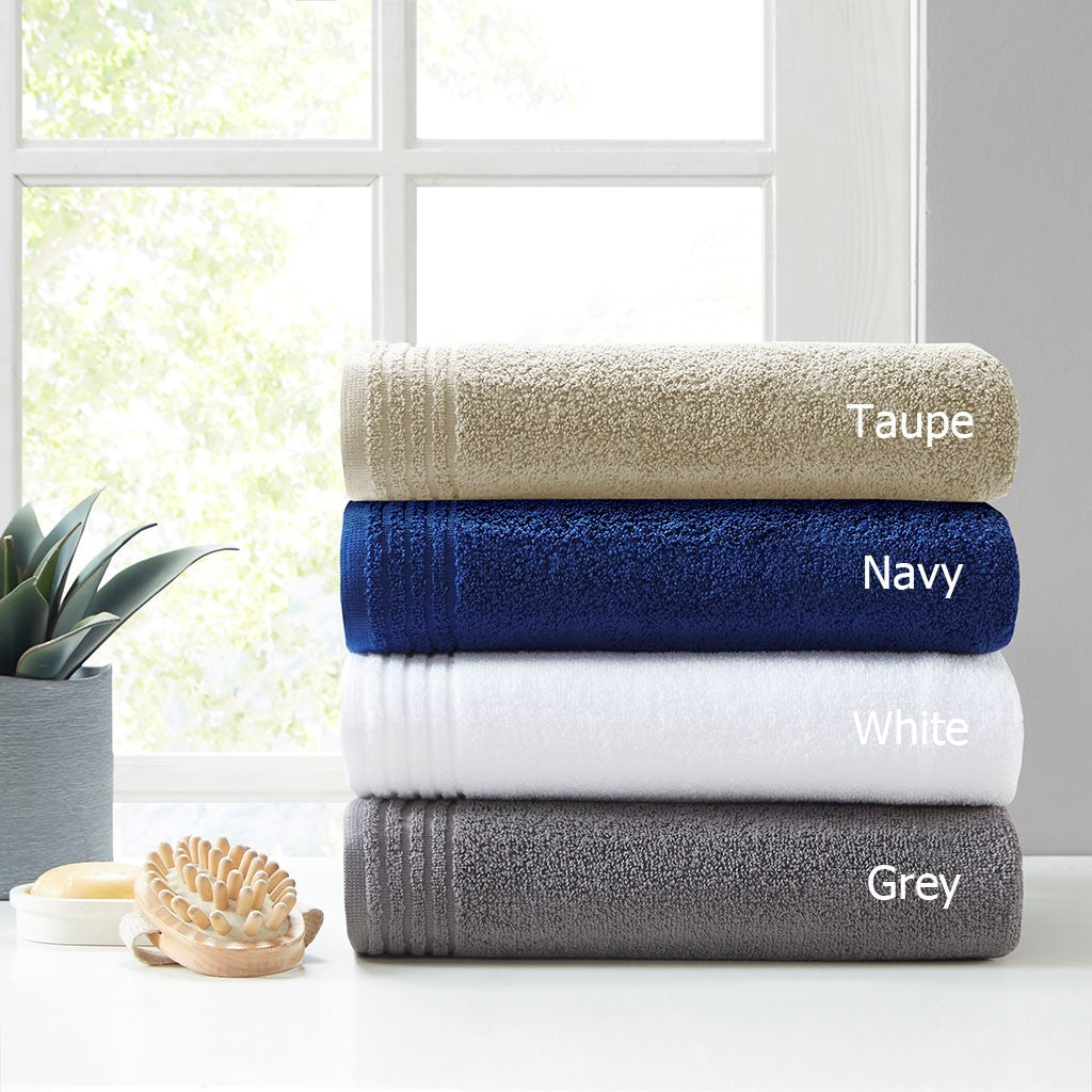 Big Bundle 100% Cotton 12 Piece Bath Towel Set