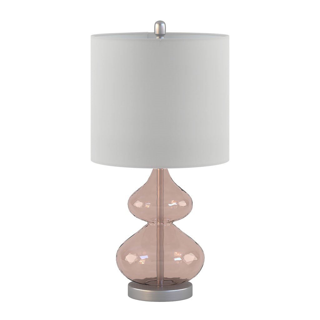 Ellipse Pink Table Lamp Set of 2