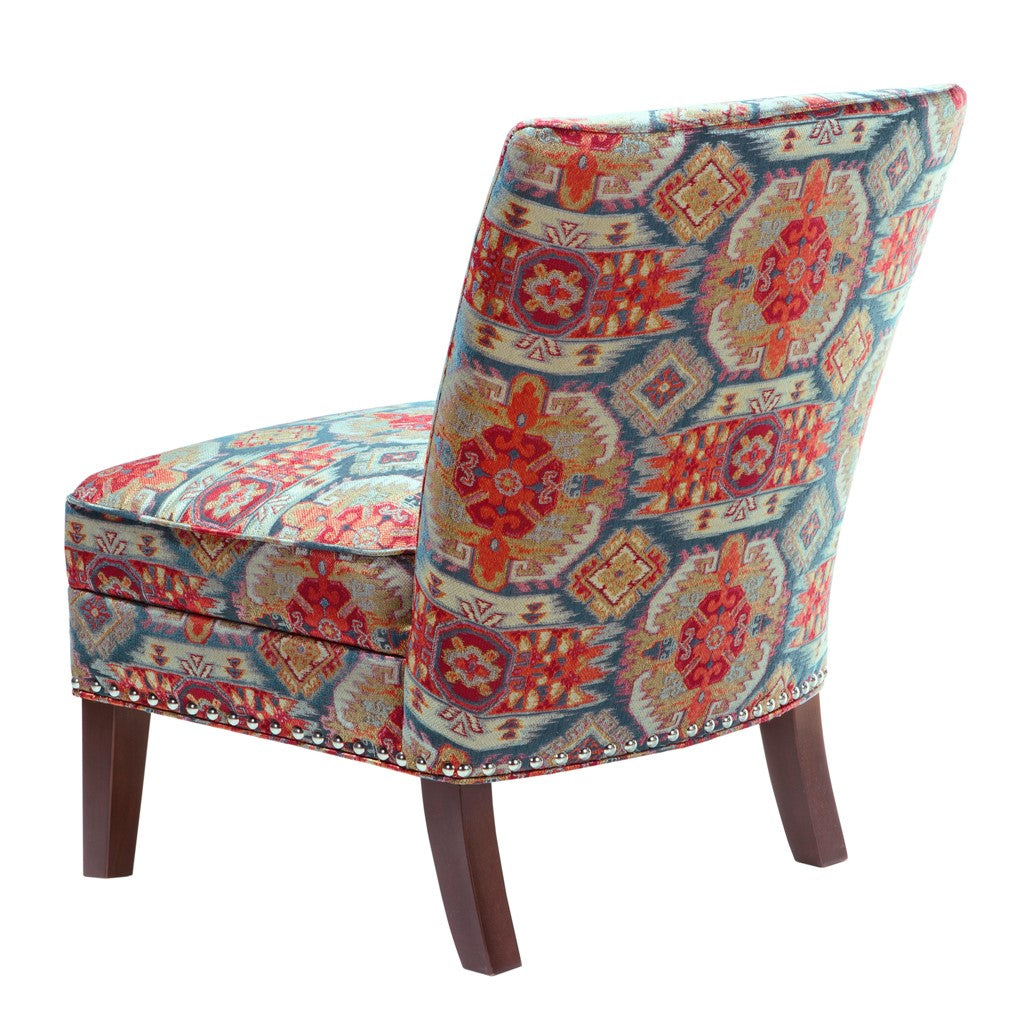 Hayden Slipper Red Accent Chair