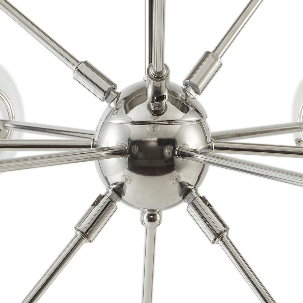 Silver Paige Chandelier