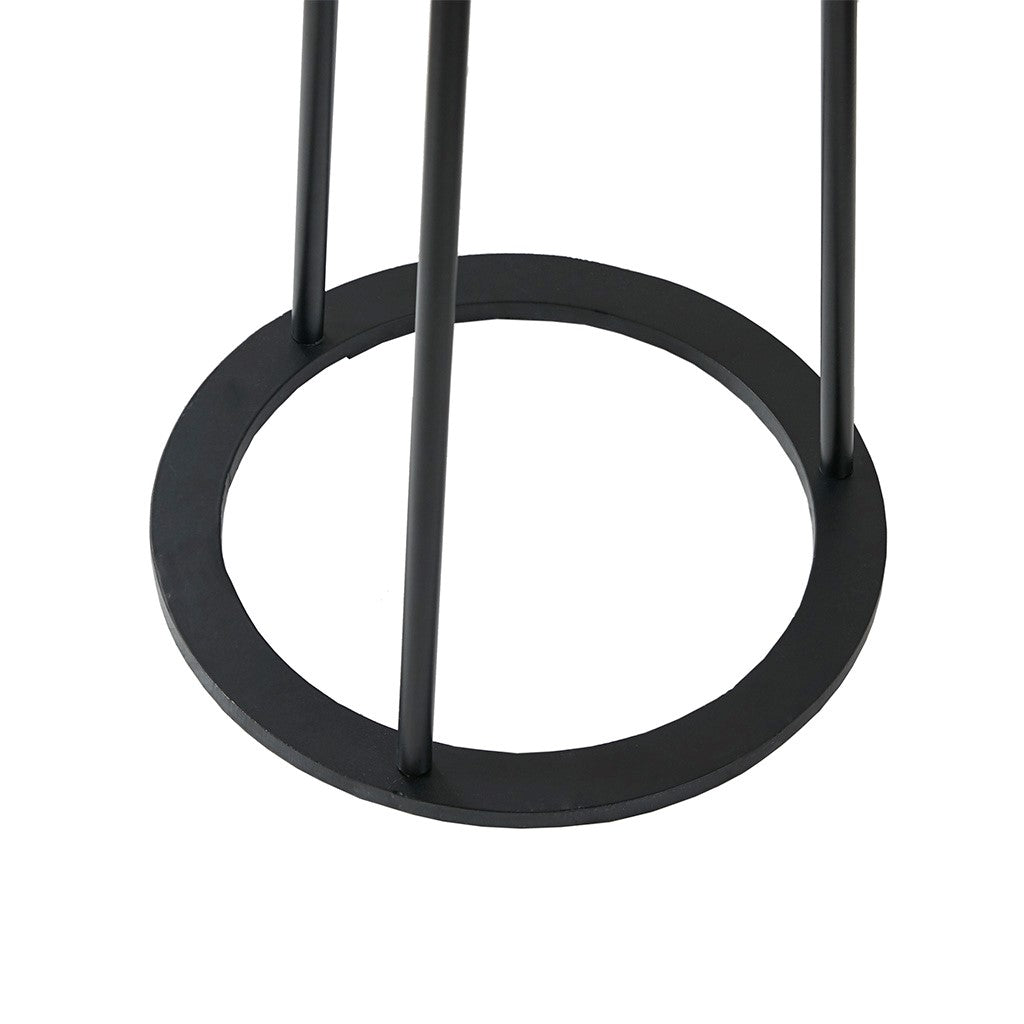 Black Clyde Metal Tripod Floor Lamp