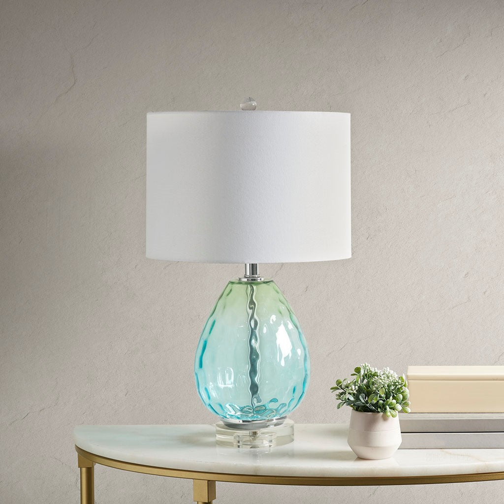 Borel Blue Table Lamp