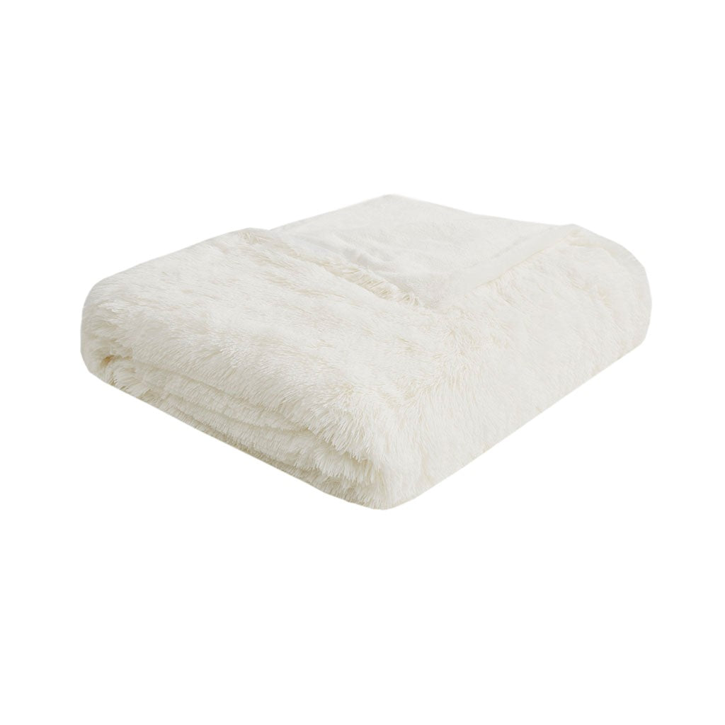 Malea Shaggy Fur Duvet Cover Set