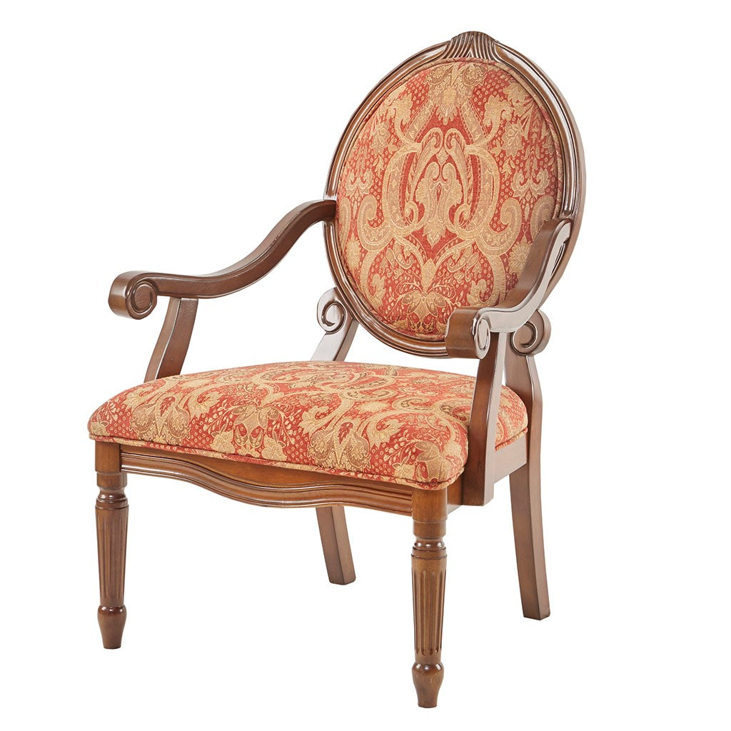 Brentwood Exposed Red Wood Arm Chair