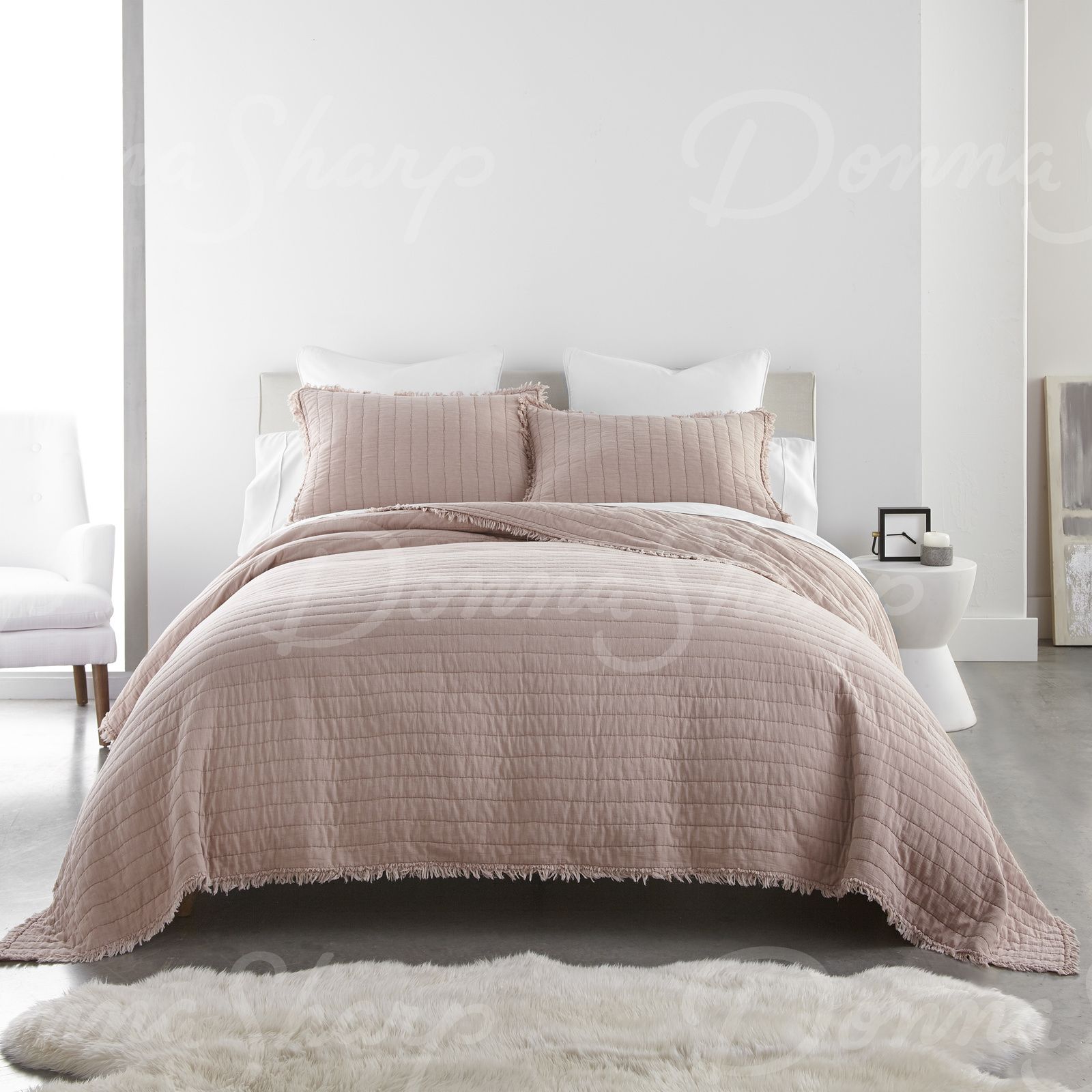 Delano Cotton Quilted 3-piece Bedding Set