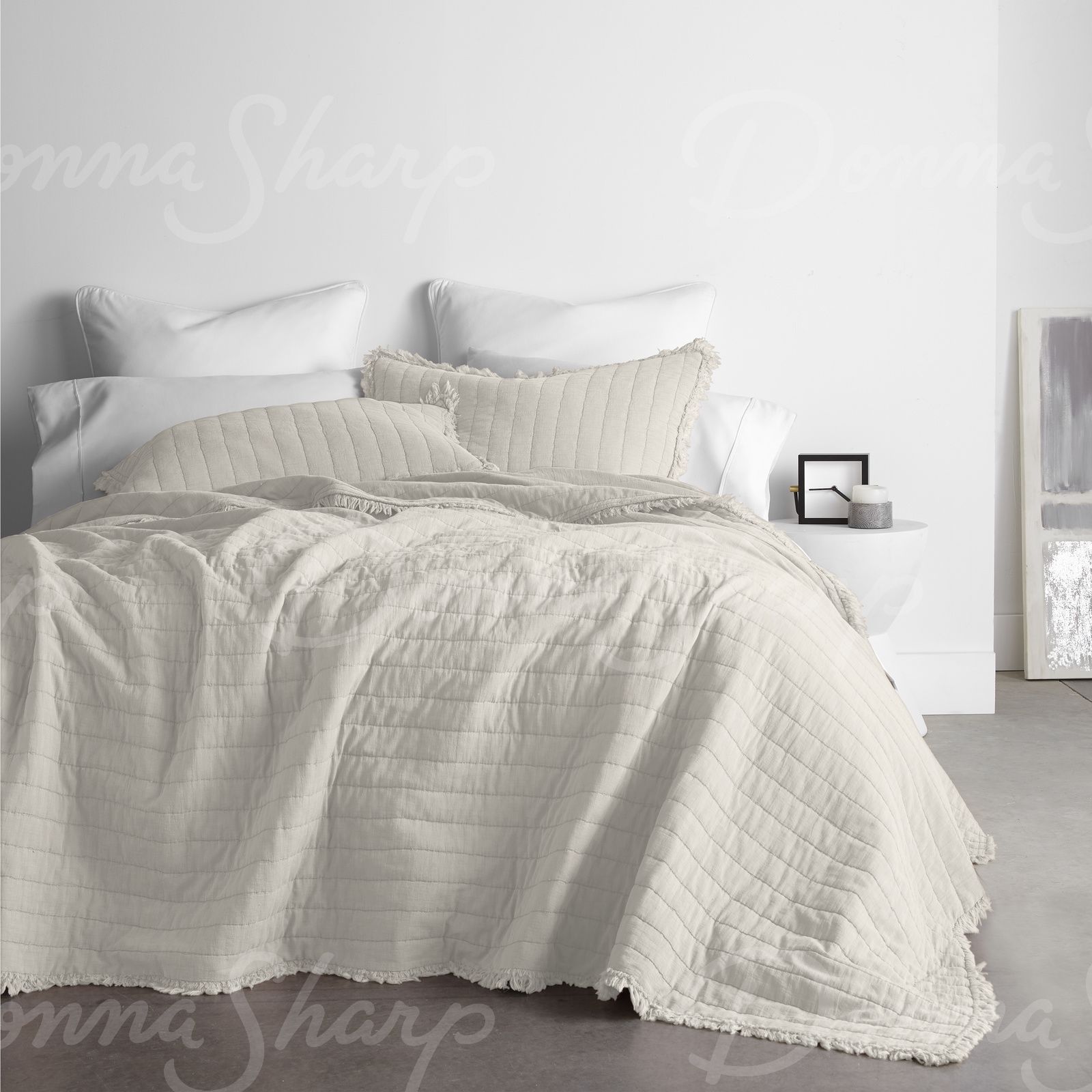 Delano Cotton Quilted 3-piece Bedding Set